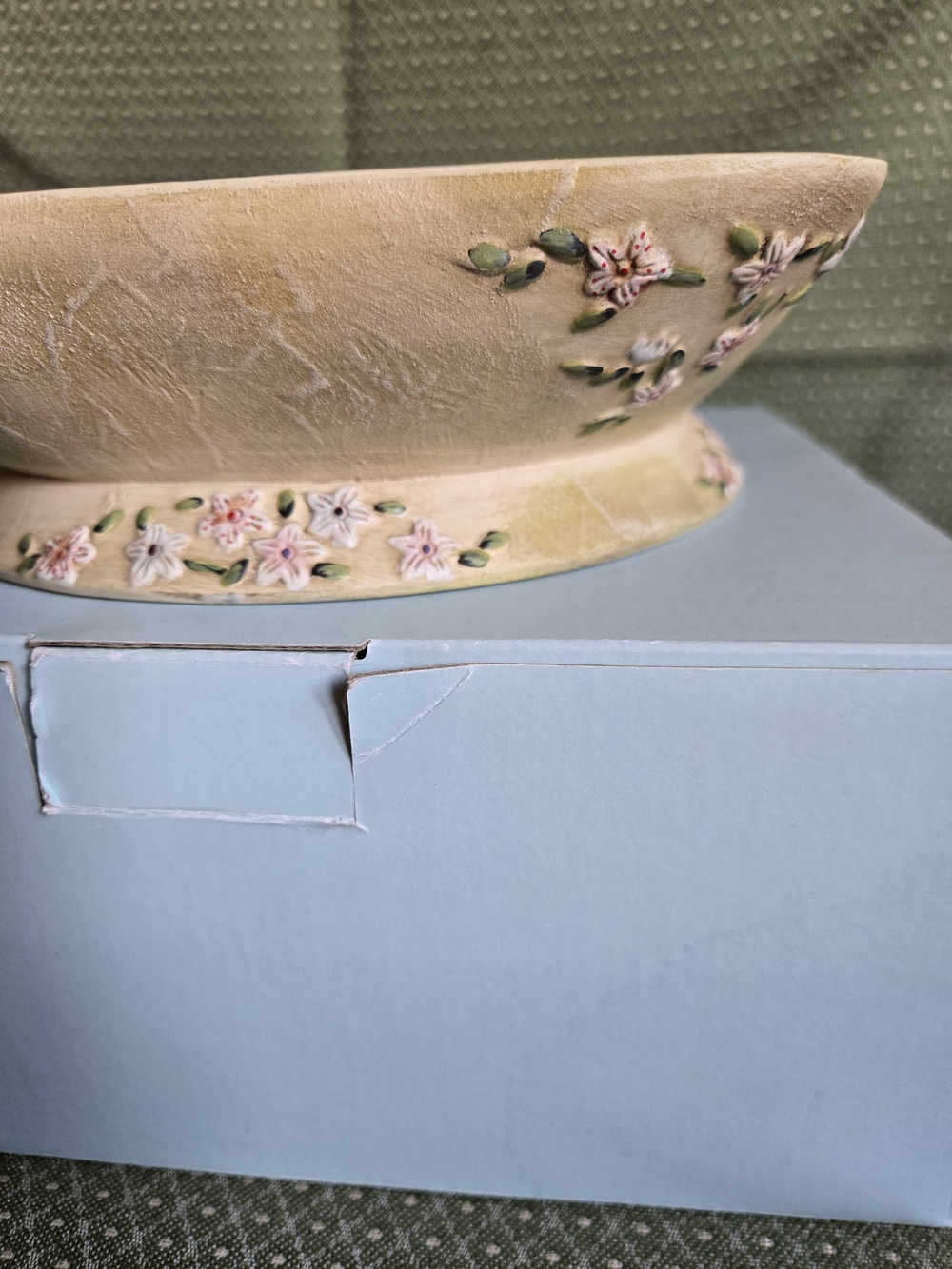 Partylite Terrace Blossom 6 Tealight Holder With Original Box Vintage - Picture 2 of 11